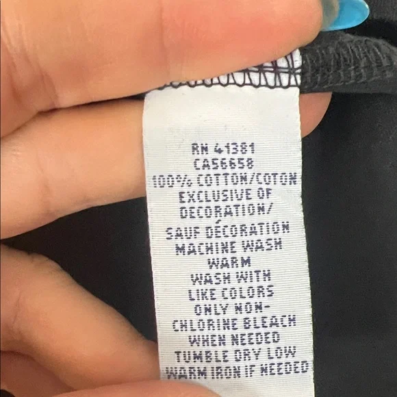 Polo by Ralph Lauren Black Long Sleeve Shirt - Picture 3 of 5